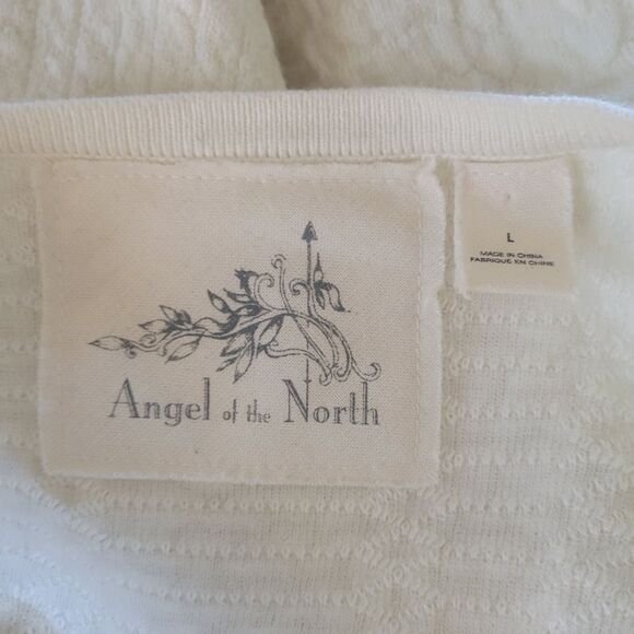Anthropologie Angel of The North Vero Knit Moto Zip Sweater Size Large - Picture 7 of 8